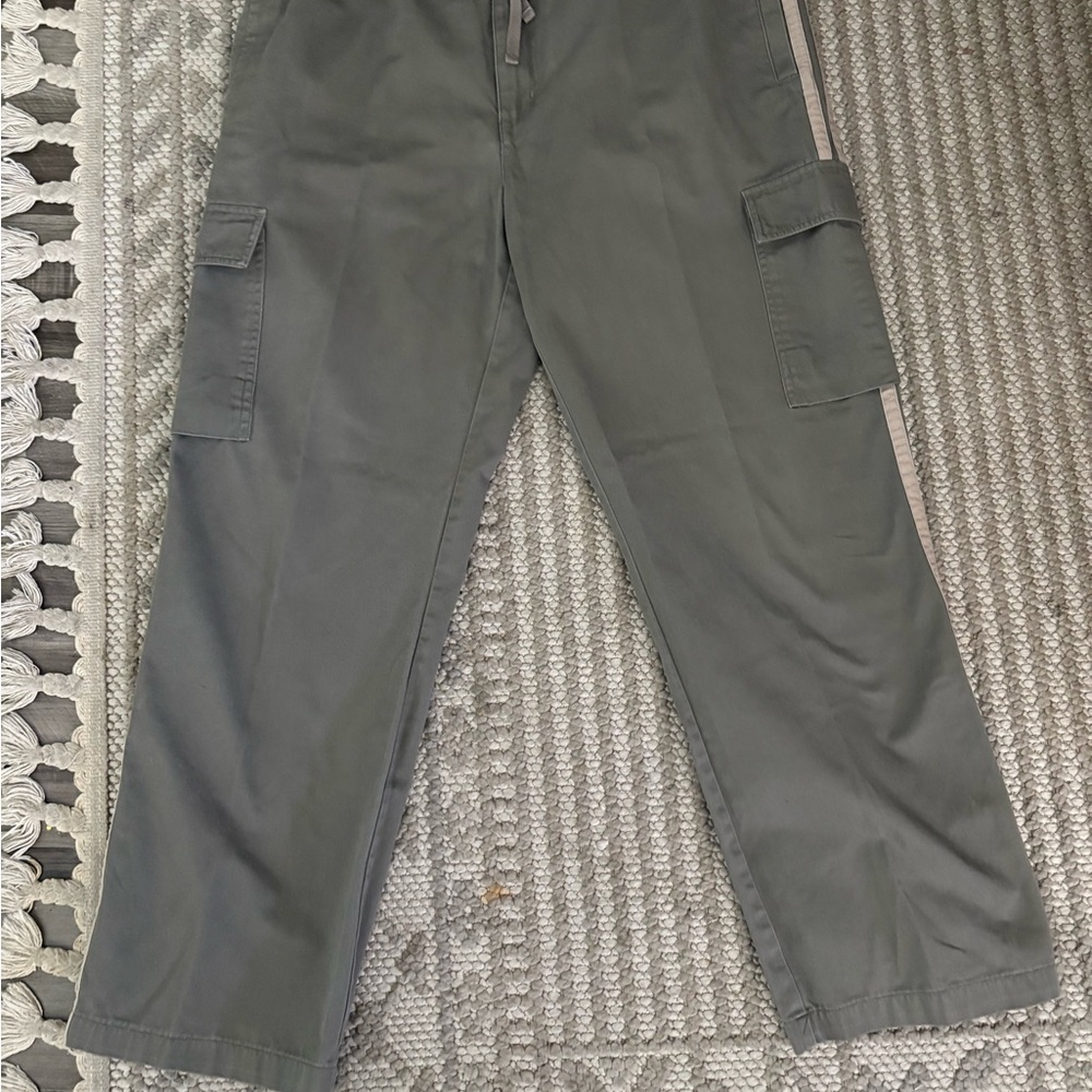 Hang Ten Gray Cargo Pants Relaxed Fit